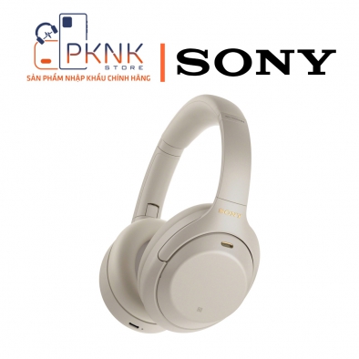 Tai nghe Sony chống ồn WH-1000XM4 (Bạc)