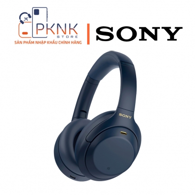 Tai nghe Sony chống ồn WH-1000XM4 (Xanh Bóng Đêm) 